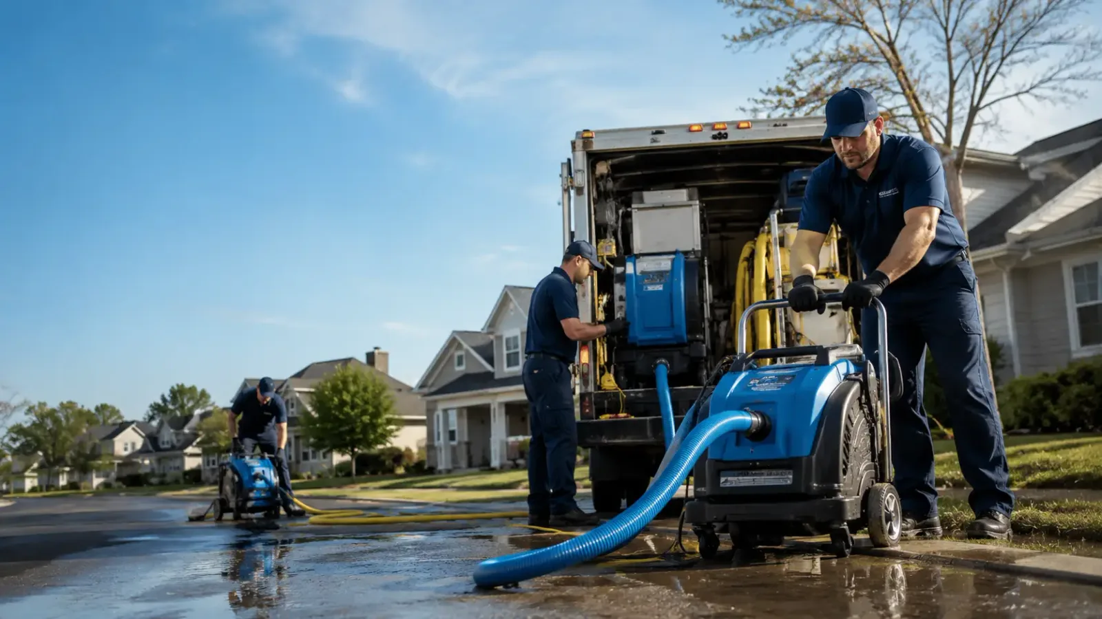 Flood Damage Cleanup in Rainelle, WV